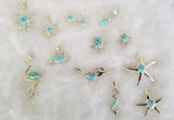 Larimar & Sterling Silver Mermaid Bracelet - LarimarOcean